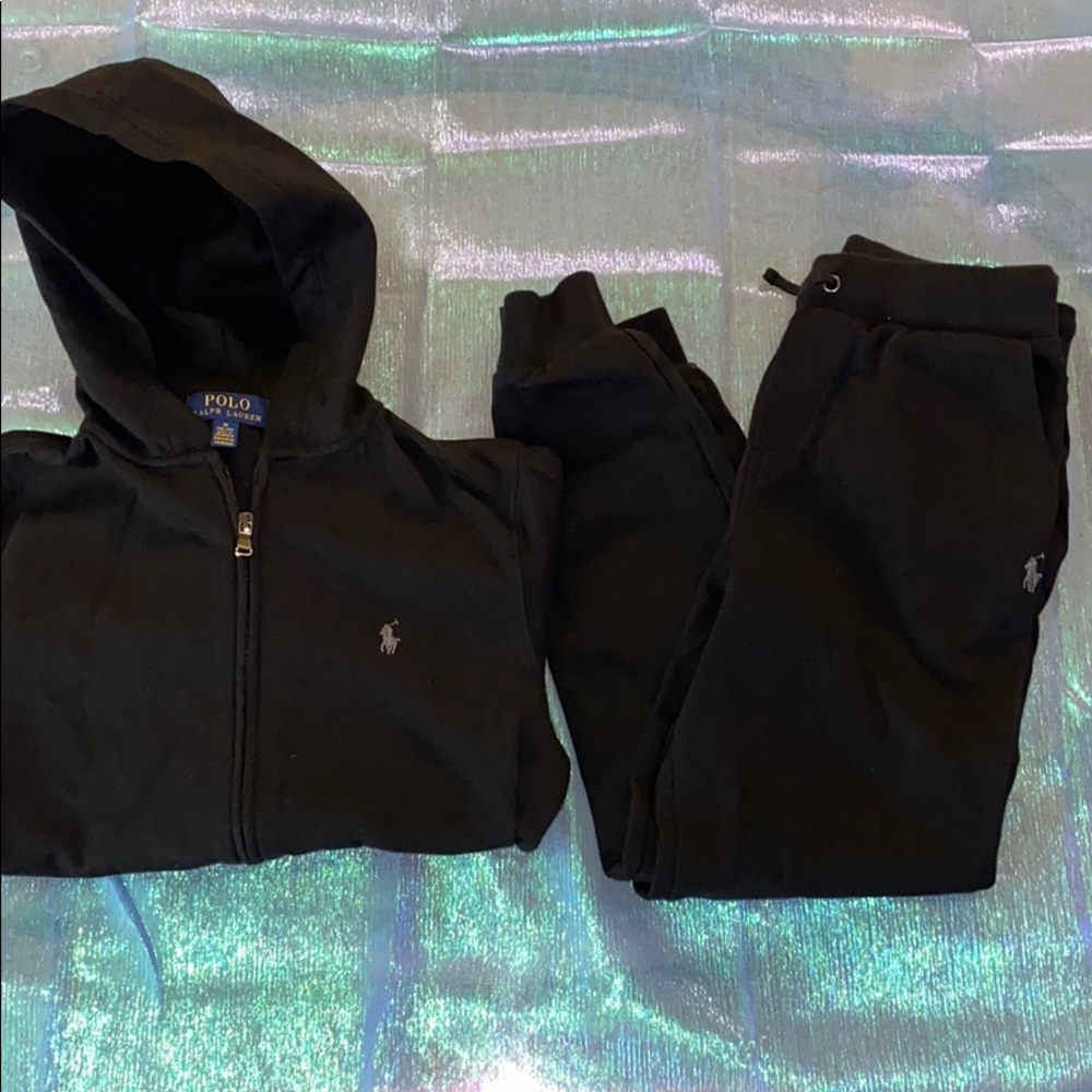 Boys Polo Sweat Suit